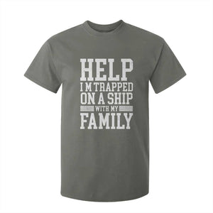 Funny Family Cruise T Shirt For Kid Vacation Trip Matching Cruise Ship TS10 Military Green Print Your Wear