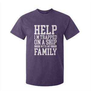Funny Family Cruise T Shirt For Kid Vacation Trip Matching Cruise Ship TS10 Purple Print Your Wear