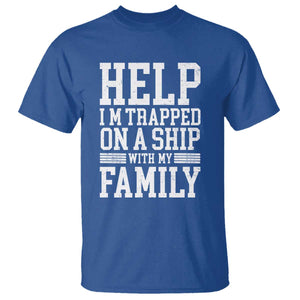 Funny Family Cruise T Shirt Vacation Trip Matching Cruise Ship TS10 Royal Blue Print Your Wear