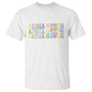Aloha Hawaii T Shirt Flower Summer Hawaiian Island TS10 White Print Your Wear