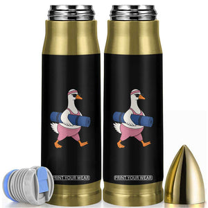 Yoga Goose Carrying Mat Bullet Tumbler Funny Yogi Workout Fitness Graphic