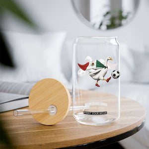 Mexico Soccer Goose Glass Can Mexico Futbol Fan TS10 Print Your Wear