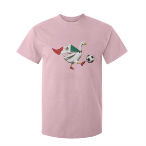 Mexico Soccer Goose T Shirt For Kid Mexico Futbol Fan TS10 Light Pink Print Your Wear