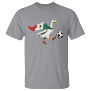 Mexico Soccer Goose T Shirt Mexico Futbol Fan TS10 Sport Gray Print Your Wear