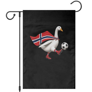 Norway Soccer Goose Garden Flag Norwegian Flag Patriotic Football Fan Graphic TS10 Black Print Your Wear