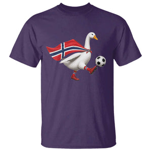 Norway Soccer Goose T Shirt Norwegian Flag Patriotic Football Fan Graphic TS10 Print Your Wear
