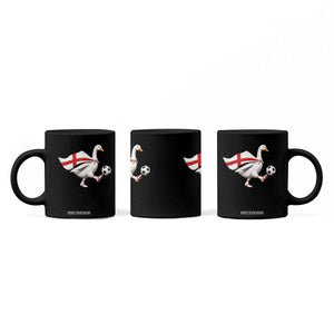 England Soccer Goose Coffee Mug Patriotic Football Fan Graphic England Flag TS10 Print Your Wear