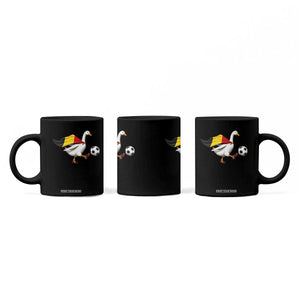 Belgium Soccer Goose Coffee Mug Belgian Flag Patriotic Football Fan Graphic TS10 Print Your Wear