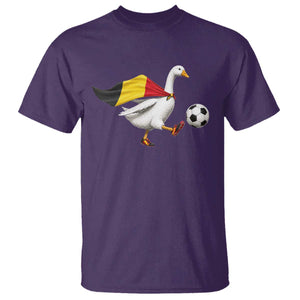 Belgium Soccer Goose T Shirt Belgian Flag Patriotic Football Fan Graphic TS10 Print Your Wear