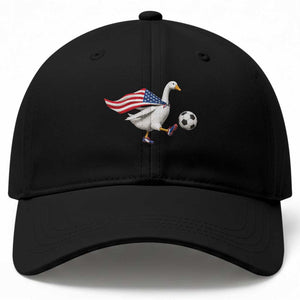 USA Soccer Goose Baseball Cap American Flag Patriotic Football Fan Graphic TS10 Print Your Wear