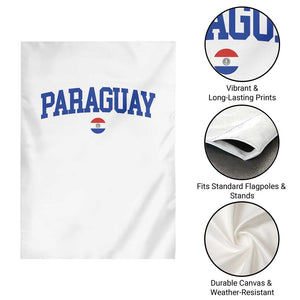 Paraguay Patriotic Flag Garden Flag Soccer Fan Vintage Varsity Sports National Pride Graphic TS10 Print Your Wear