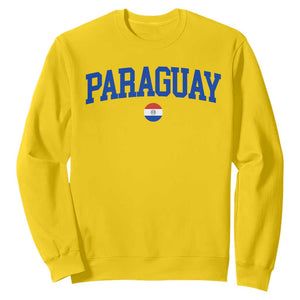 Paraguay Patriotic Flag Sweatshirt Soccer Fan Vintage Varsity Sports National Pride Graphic TS10 Daisy Print Your Wear