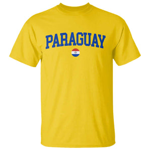 Paraguay Patriotic Flag T Shirt Soccer Fan Vintage Varsity Sports National Pride Graphic TS10 Daisy Print Your Wear