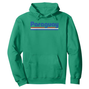 Vintage Paraguay Flag Hoodie Retro Stripe Patriotic Paraguayan Pride Graphic TS10 Irish Green Print Your Wear