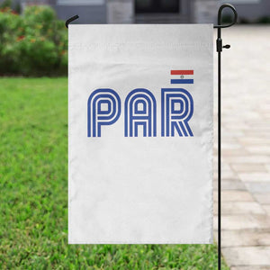 Vintage Paraguay Garden Flag Retro Typography Patriotic Paraguayan Pride Flag Graphic TS10 Print Your Wear