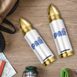 Vintage Paraguay Bullet Tumbler Retro Typography Patriotic Paraguayan Pride Flag Graphic TS10 Print Your Wear