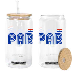 Vintage Paraguay Glass Can Retro Typography Patriotic Paraguayan Pride Flag Graphic TS10 Print Your Wear