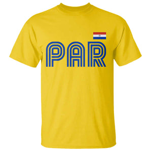 Vintage Paraguay T Shirt Retro Typography Patriotic Paraguayan Pride Flag Graphic TS10 Daisy Print Your Wear