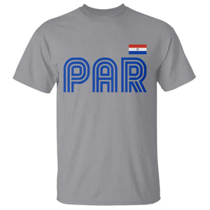 Vintage Paraguay T Shirt Retro Typography Patriotic Paraguayan Pride Flag Graphic TS10 Sport Gray Print Your Wear