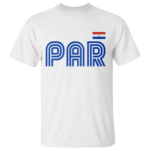 Vintage Paraguay T Shirt Retro Typography Patriotic Paraguayan Pride Flag Graphic TS10 White Print Your Wear
