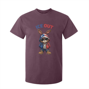 Cool Bunny Ice Out T Shirt For Kid Puerto Rican Flag Hoodie Outfit Vibes Boricua TS10 Maroon Print Your Wear