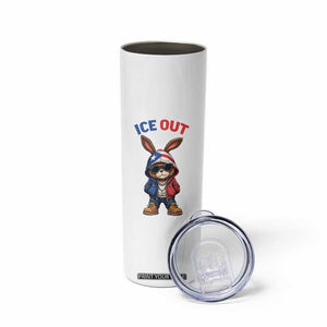 Cool Bunny Ice Out Skinny Tumbler Puerto Rican Flag Hoodie Outfit Vibes Boricua TS10 Print Your Wear