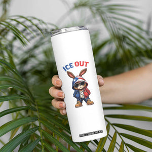 Cool Bunny Ice Out Skinny Tumbler Puerto Rican Flag Hoodie Outfit Vibes Boricua TS10 Print Your Wear
