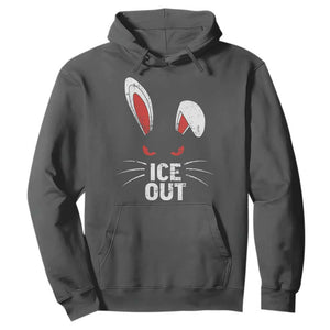 Bunny Ice Out Hoodie Resist FDT Anti Immigration Enforcement TS10 Dark Heather Print Your Wear