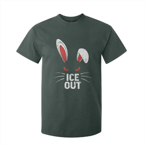 Bunny Ice Out T Shirt For Kid Resist FDT Anti Immigration Enforcement TS10 Dark Forest Green Print Your Wear
