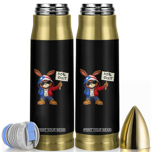Bunny Ice Out Bullet Tumbler Protest Equality Puerto Rican Flag Hoodie TS10 Black Print Your Wear