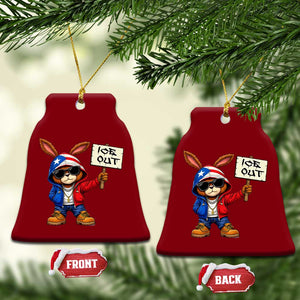 Bunny Ice Out Ceramic Ornament Protest Equality Puerto Rican Flag Hoodie TS10 Print Your Wear