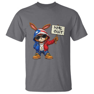 Bunny Ice Out T Shirt Protest Equality Puerto Rican Flag Hoodie TS10 Charcoal Print Your Wear