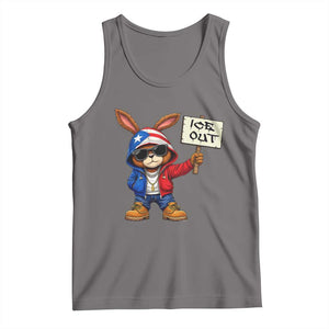 Bunny Ice Out Tank Top Protest Equality Puerto Rican Flag Hoodie TS10 Deep Heather Print Your Wear
