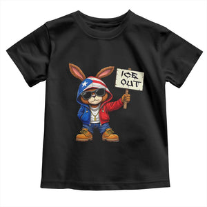 Bunny Ice Out Toddler T Shirt Protest Equality Puerto Rican Flag Hoodie TS10 Black Print Your Wear
