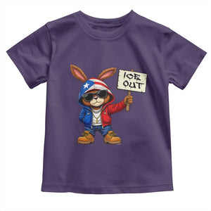 Bunny Ice Out Toddler T Shirt Protest Equality Puerto Rican Flag Hoodie TS10 Purple Print Your Wear
