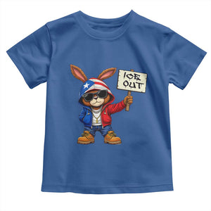 Bunny Ice Out Toddler T Shirt Protest Equality Puerto Rican Flag Hoodie TS10 Royal Blue Print Your Wear