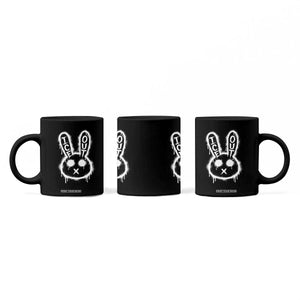 Cool Bunny Ice Out Coffee Mug Graffiti Style Rabbit FDT Anti Immigration Enforcement TS10 Print Your Wear