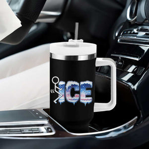 Fck Ice Tumbler With Handle Sarcastic Immigration Protest TS10 Print Your Wear