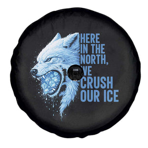 Crush Ice Spare Tire Cover Wolf Human Rights Protest TS10 Print Your Wear