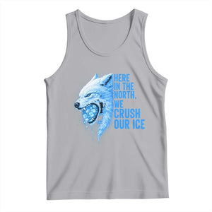 Crush Ice Tank Top Wolf Human Rights Protest TS10 Athletic Heather Print Your Wear