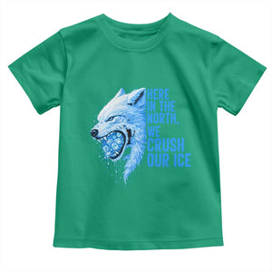 Crush Ice Toddler T Shirt Wolf Human Rights Protest TS10 Irish Green Print Your Wear