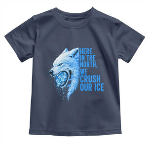 Crush Ice Toddler T Shirt Wolf Human Rights Protest TS10 Navy Print Your Wear