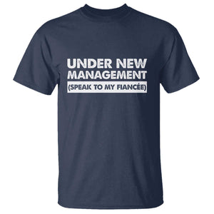 Funny Fiancé T Shirt Engagement Gift For Fiance Bachelor Party TS10 Navy Print Your Wear