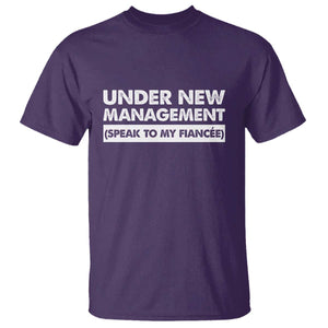 Funny Fiancé T Shirt Engagement Gift For Fiance Bachelor Party TS10 Purple Print Your Wear