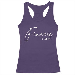 Fiancee Era Racerback Tank Top Engaged Bride Bachelorette Outfits TS10 Purple Print Your Wear