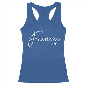 Fiancee Era Racerback Tank Top Engaged Bride Bachelorette Outfits TS10 Royal Blue Print Your Wear