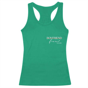 Personalized Fiance Racerback Tank Top Custom Date Boyfriend Engagement Gifts Future Mr and Mrs TS10 Irish Green Print Your Wear