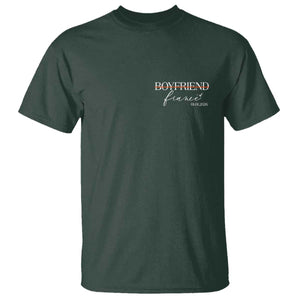 Personalized Fiance T Shirt Custom Date Boyfriend Engagement Gifts Future Mr and Mrs TS10 Dark Forest Green Print Your Wear