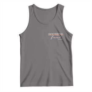 Personalized Fiance Tank Top Custom Date Boyfriend Engagement Gifts Future Mr and Mrs TS10 Deep Heather Print Your Wear