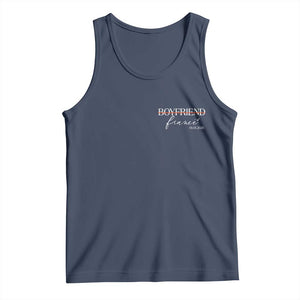 Personalized Fiance Tank Top Custom Date Boyfriend Engagement Gifts Future Mr and Mrs TS10 Navy Print Your Wear